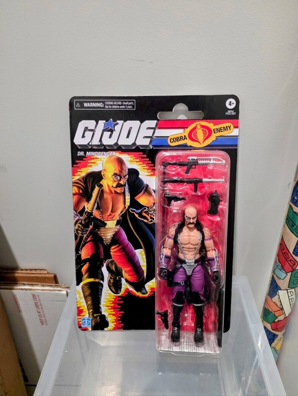 Dr. Mindbender, G.I. Joe Classified Series Retro Cardback 6 Inch Action Figure w